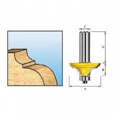 Фреза классическая Makita R4.76 31.8х14.38х8х32х2Т (D-11617)